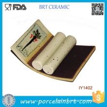 Wholesale Landscape Painting Style Ceramic ID Card Holder
